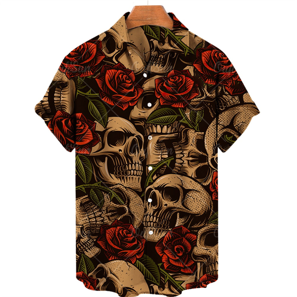 Camisa Caveira Masculina