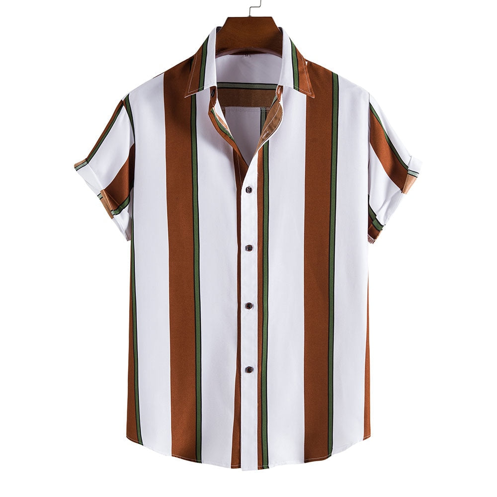 Camisa Masculina Listrada