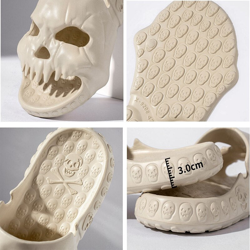 Chinelo Slide Masculino Skull