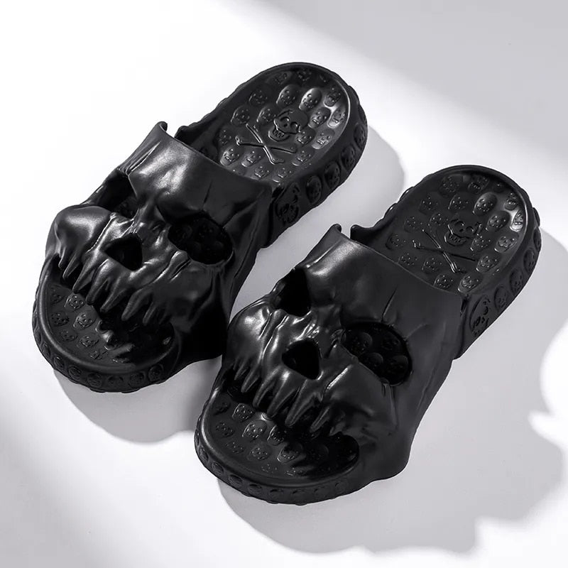 Chinelo Slide Masculino Skull