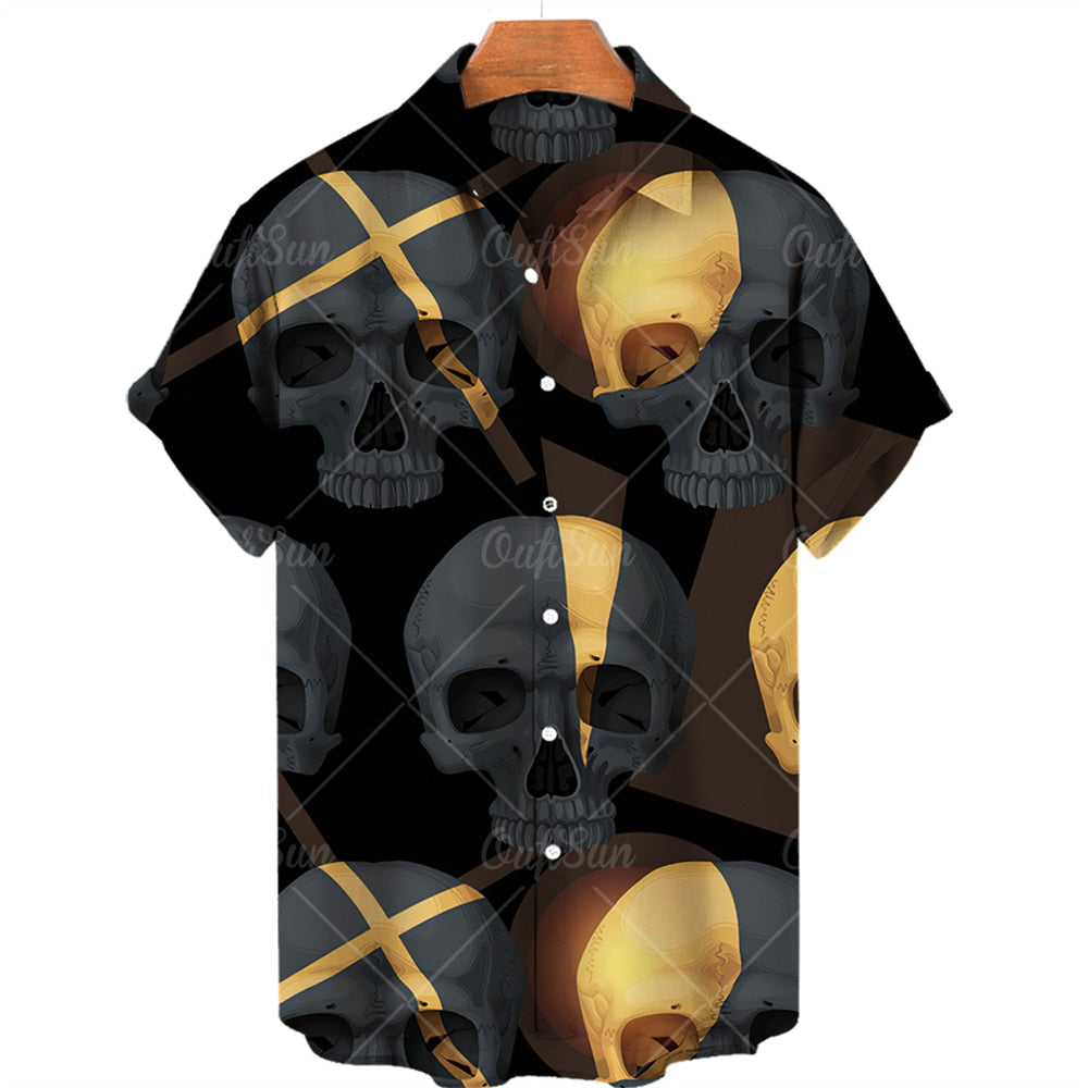 Camisa Caveira Masculina