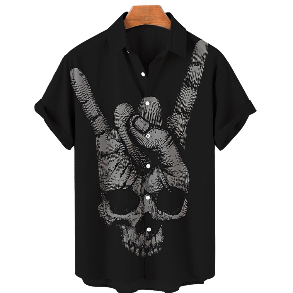 Camisa Caveira Masculina