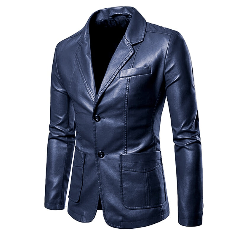 Blazer Couro Masculino