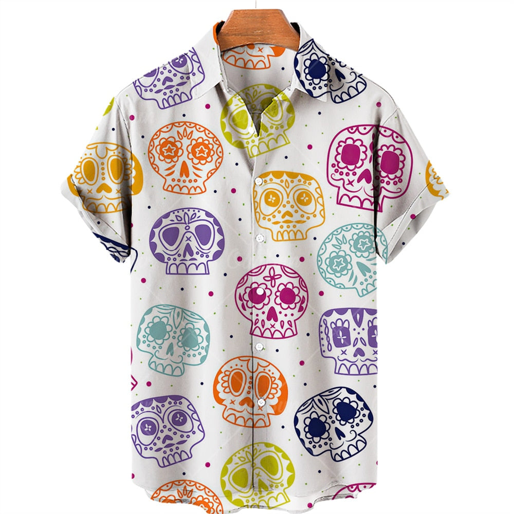 Camisa Caveira Masculina