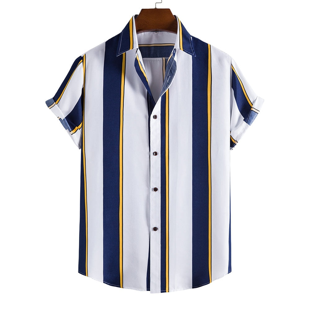 Camisa Masculina Listrada